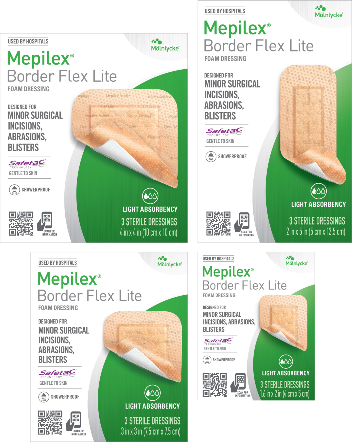 Wound Care for Me | Mepilex® Border Flex Lite | Molnlycke